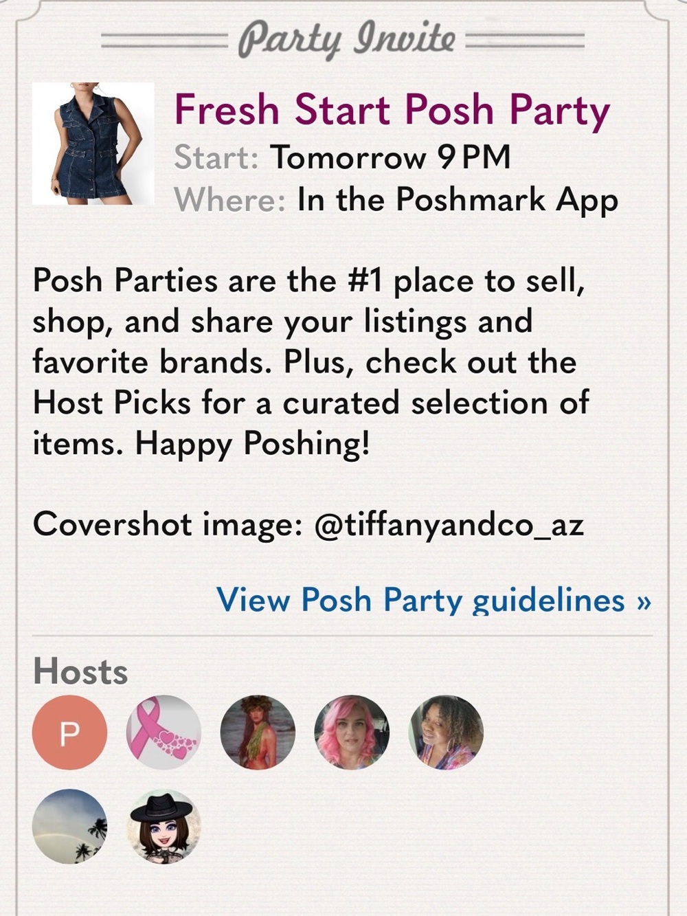 Fresh Start Posh Party - Picture 3 of 4